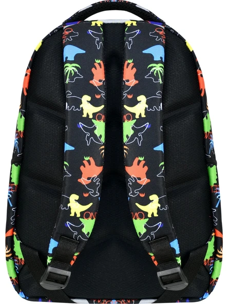 Dinazor Desenli İlkokul Sırt Çantası + Beslenme Çantası (2302) - Resim 5