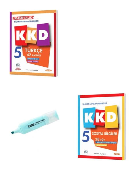 5.Sınıf KKD Türkçe Ve Sosyal Bilgiler ürün görseli 1