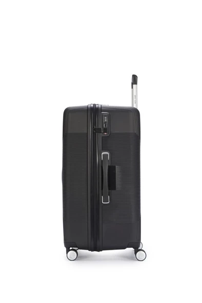 Pierre Cardin Trolley Valiz Siyah Büyük Boy 04PC7080-01-SY - Resim 4