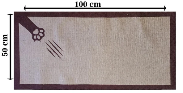 Aktunç Koltuk Koruma Matı Bej 50-100 Cm - 2