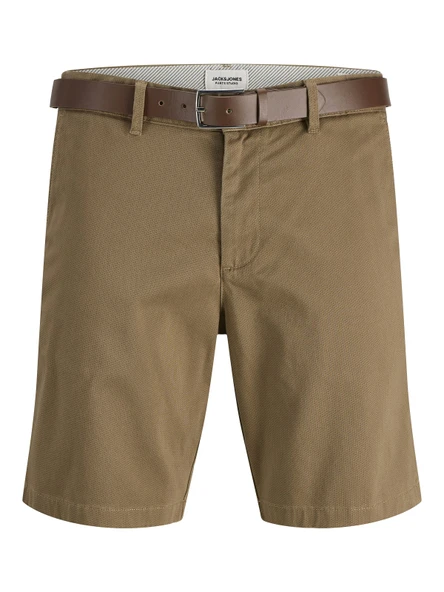 JACK JONES Erkek Kemerli Chino Şort 12285548 - 1