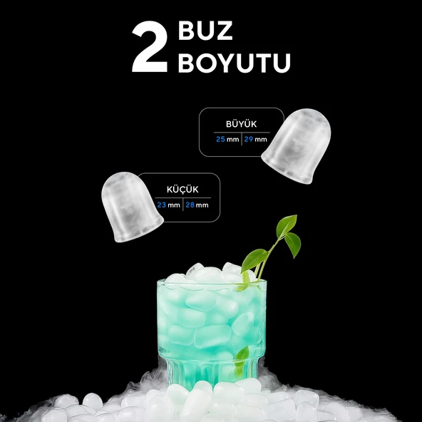 Kumtel Taşınabilir Otomatik Buz Makinesi HIM-02 - Resim 6