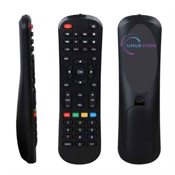 Redline TS-100 HD VE T Serisi USB Tuşlu HD Uydu Kumandası ürün görseli 1