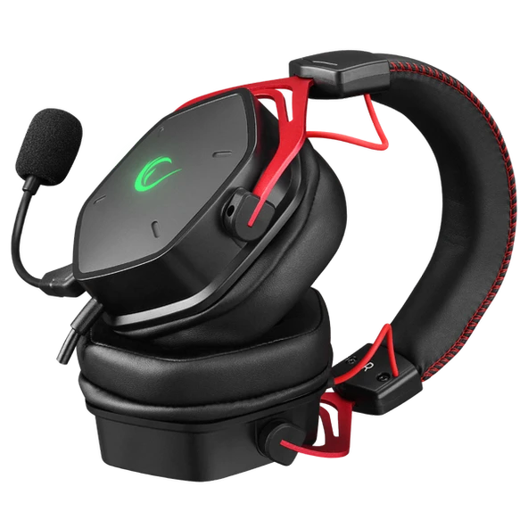 RAMPAGE RMX-G6 HYDRA SİYAH USB RAINBOW AYDINLATMALI GAMING MİKROFONLU KULAKLIK RAMPAGE - 5