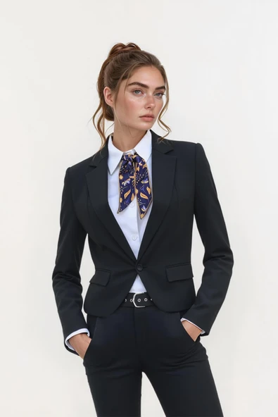 Walkenzo Vintage Bohem Çiçek Desenli Özel Tasarım Çanta Bileklik Saç Çok Amaçlı Kadın Kelebek Fular ürün görseli