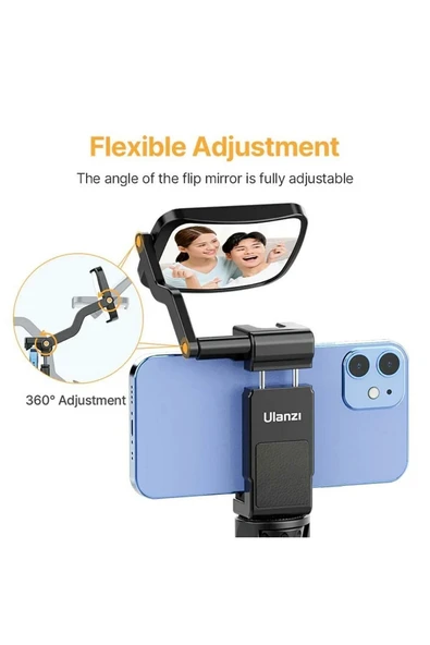 ST-30 Aynalı Telefon Tutucu Stand Kiti Uyumlu - 8