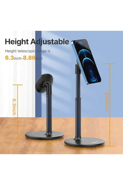 Hp002 Manyetik Masaüstü Iphone Standı - 6