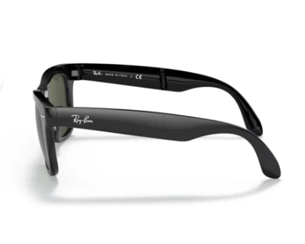 Ray-Ban Wayfarer Folding 4105 601 Black-Green Güneş Gözlüğü - 5