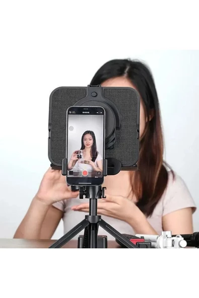 RT02 Tabletler ve Akıllı Telefonlar İçin Uzaktan Kumandalı Universal Teleprompter - 8