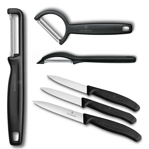 Victorinox Meyve Sebze Soyacak ve Doğrama Bıçağı Seti MS1 - Resim 2