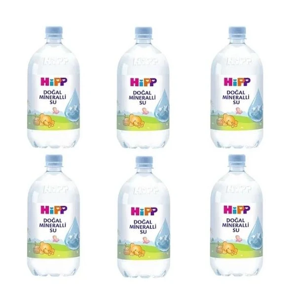 Hipp Doğal Mineralli Su 1 Lt x 6 Adet - 1