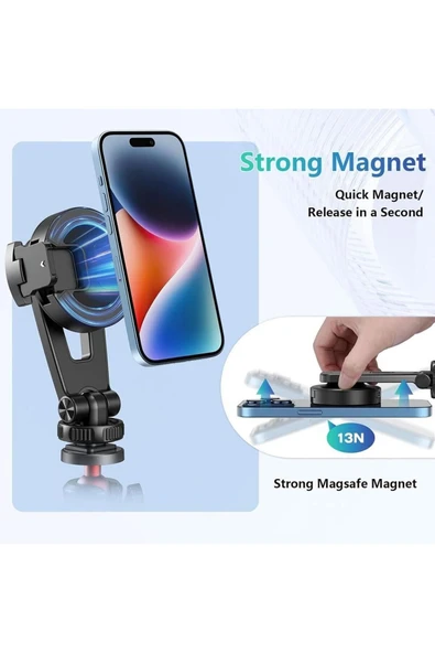 Ma47 2 In 1 Manyetik Telefon Tutucu Stand - 4