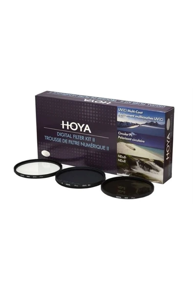 67mm Digital Filter Kit II UV, CircularPL, ND Filtre Seti