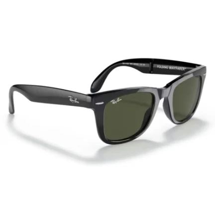 Ray-Ban Wayfarer Folding 4105 601 Black-Green Güneş Gözlüğü - 1