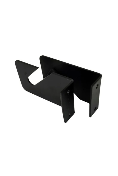 Siyah 270x580cm Kumaş Fotoğraf Ve Video Fon Perde Seti Ve Askısı - 2