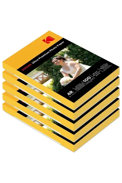 260 Gram 10x15 Parlak 5'li Paket Fotoğraf Kağıdı ürün görseli 1