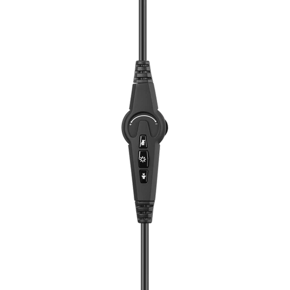 RAMPAGE M7 MONCHER BEYAZ RGB LED USB 7.1 GAMING MİKROFONLU OYUNCU KULAKLIĞI RAMPAGE - 8
