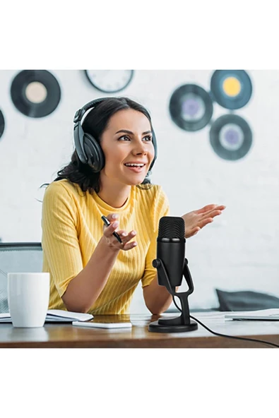 By-pm500 Usb Condenser Mikrofon - Resim 4