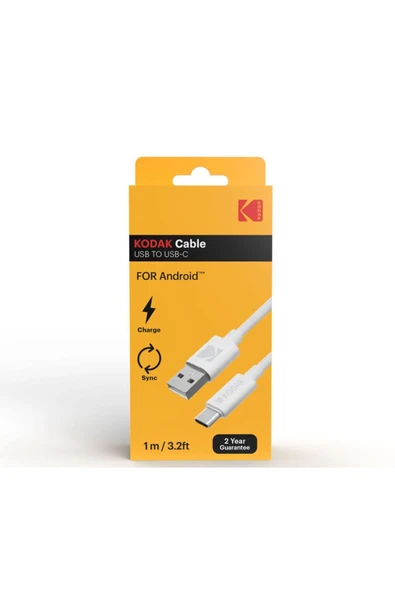 Kodak Android Için USB - Type C Kablo - 1.0 Metre - 1