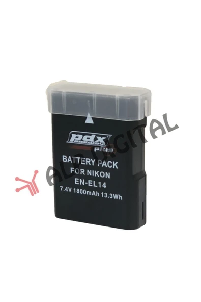 Nikon En-el14 Batarya Pil - 1800mah D5200, D5100, D3500 - 4