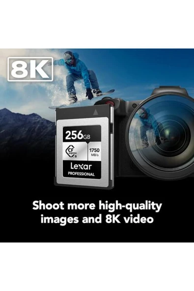 256GB CFexpress Type B 1750Mb/1300Mb Hafıza Kartı - 3