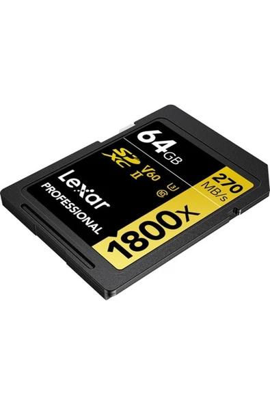 64gb Gold Series 1800x Uhs-ıı Sdxc Hafıza Kartı 270mbs Uyumlu - 4