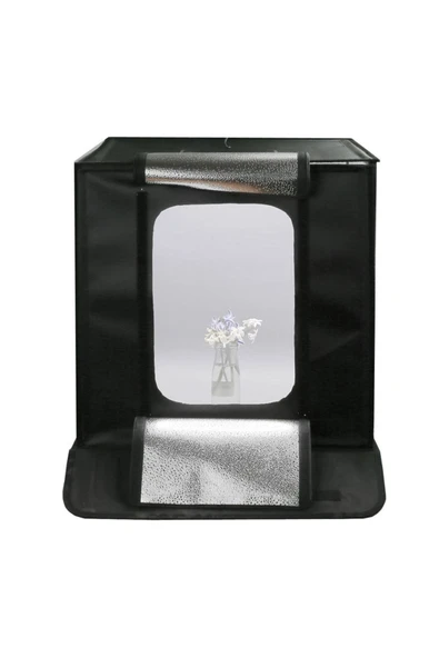 70x70 Led Işıklı Ürün Çekim Çadırı 24film (türkiye Distribütör Garantili) - 2