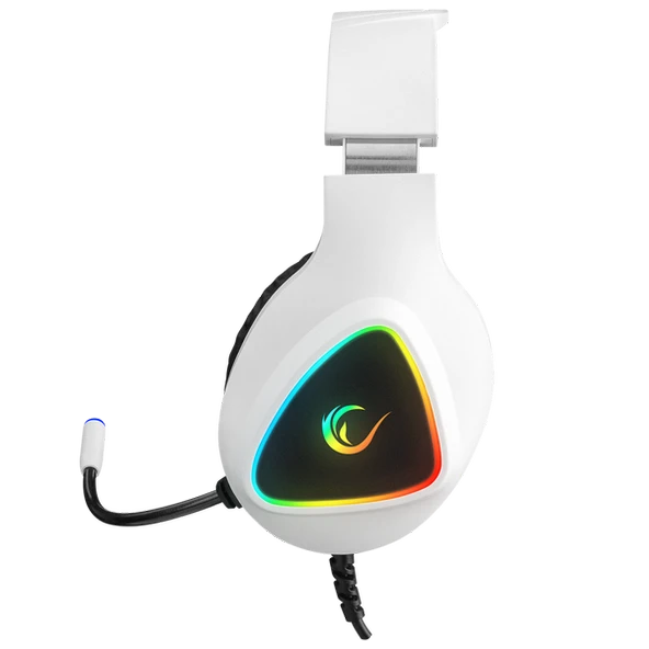 RAMPAGE M7 MONCHER BEYAZ RGB LED USB 7.1 GAMING MİKROFONLU OYUNCU KULAKLIĞI RAMPAGE - 3