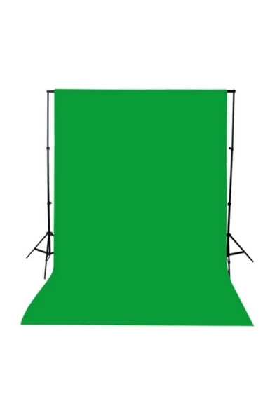 Green Screen- Greenbox -yeşil Fon Perde (3X4M) Fon Standı 3x4yesılf - 1
