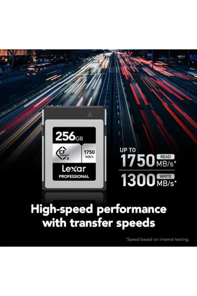 256GB CFexpress Type B 1750Mb/1300Mb Hafıza Kartı - 4