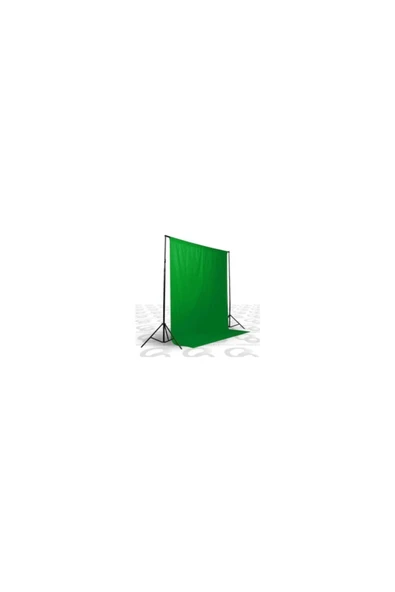 Greenbox Chromakey- Green Screen- Greenbox- Yeşil Fon Perde(2 X 3m) - 3