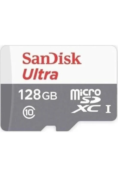 SanDisk 128gb Sdsqunr-128g-gn6mn Ultra Microsdxc 128gb 100mb-s Class 10 Uhs-ı Hafıza Kartı