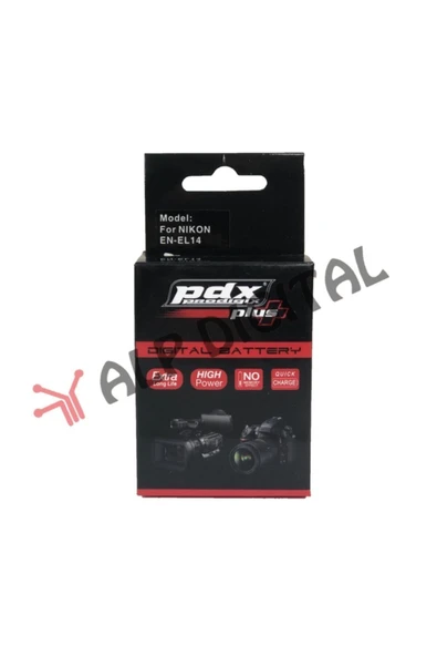 Nikon En-el14 Batarya Pil - 1800mah D5200, D5100, D3500 - 2