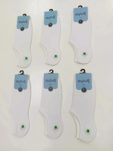 NİVEMESHOME 11352 ERKEK BABET PENYE DÜZ BEYAZ ÇORAP AYTUĞ