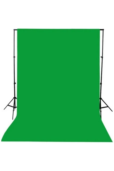 Greenbox Chromakey- Green Screen- Greenbox Yeşil Fon Perde 2 X 3m ürün görseli 1