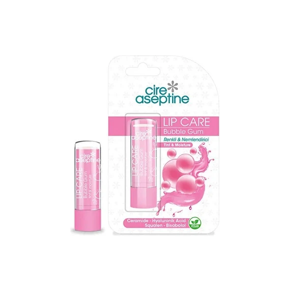 CİRE ASEPTİNE BUBBLE GUM SPF 20 DUDAK BAKIM KREMİ 4.5 G ürün görseli 1