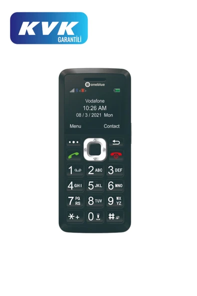 Ds01 Kamerasız,Radyo Özellikli, Modern Type-C Şarj Desteği, Siyah Tuşlu Cep Telefonu,Kablolu Kulaklık Hediyeli, Yaşlılar,Çocuklar ve Askerler İçin Uygun - 3