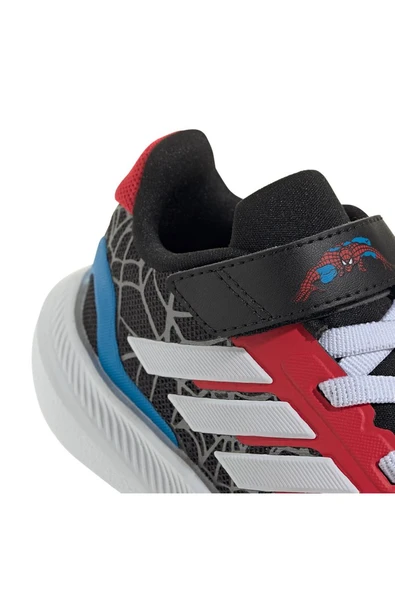 adidas Bebek Spor Ayakkabı Runfalcon Spider-Man EL I JR5661 - Resim 9