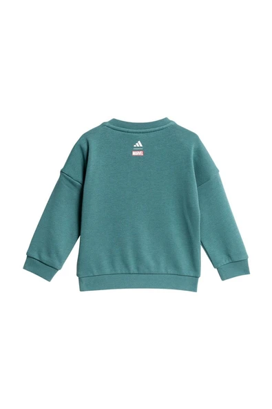 adidas Bebek  Yeşil  Eşofman I MRVL SM JOG JL9179 - Resim 7