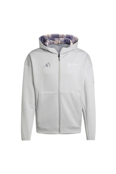 adidas Gri Erkek   Ceket MER SIL FZ HD M JW3473 - 1