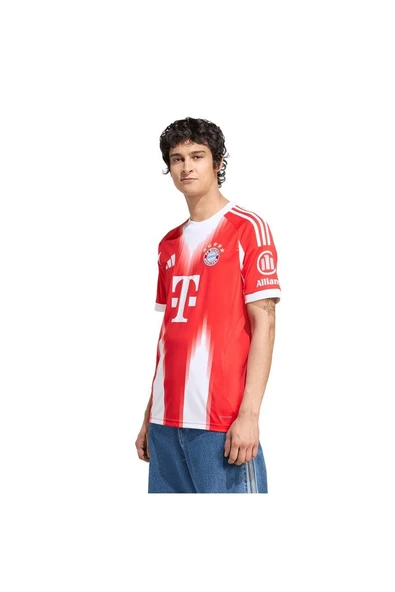 adidas Kırmızı Erkek   Forma FCB H JSY JJ2137 - Resim 3