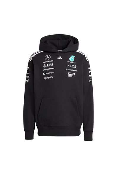 adidas Siyah Erkek   Sweatshirt MER TM HOOD M JW5385 - 1