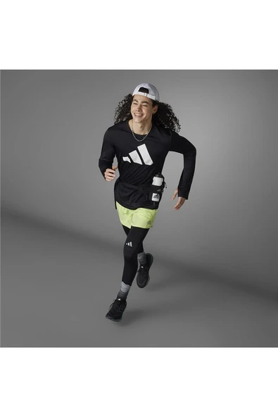 adidas Erkek  Siyah  Sweatshirt RUN IT LS IL7231 - 11