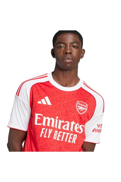 adidas Kırmızı Erkek   Forma AFC H JSY JI9517 - Resim 6