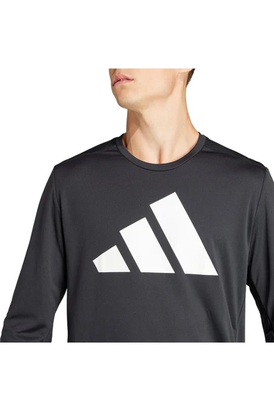 adidas Erkek  Siyah  Sweatshirt RUN IT LS IL7231 - 7