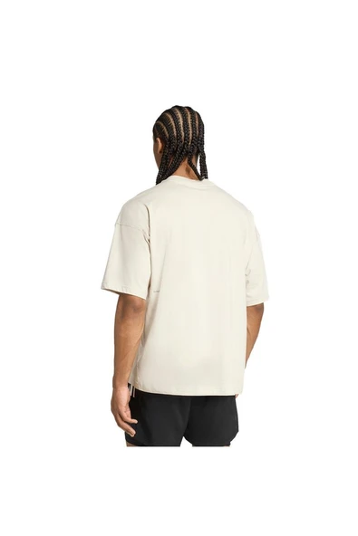 adidas Bej Erkek   T-shirt ADI365 HK T UF JM4246 - Resim 3