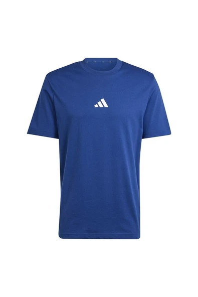 adidas Erkek  Mavi  T-shirt M SL SJ T JF1093 ürün görseli 1