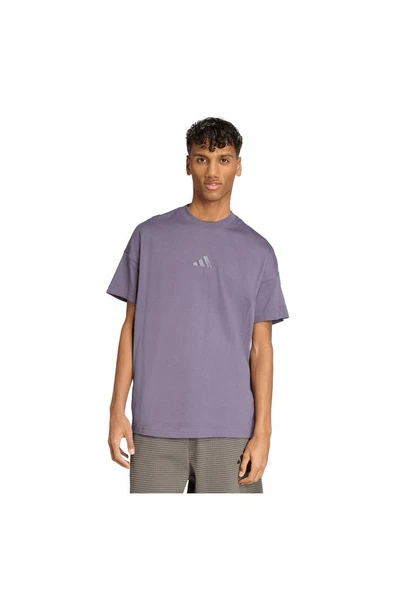adidas Erkek  Mor  T-shirt M A SZN T JX5086 - 2
