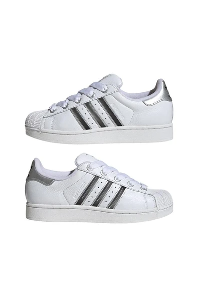 adidas Kadın Spor Ayakkabı Superstar II W JR4233 - 10