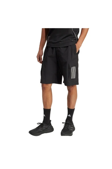 adidas Siyah Erkek   Şort MER MC SHO M JX8279 - Resim 2